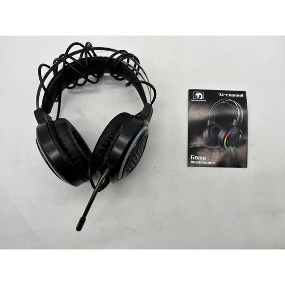 MAMBASNAKE Gaming Headphones with Microphone for Kids 7.1 Channel Surround Sound - Picture 4 of 6